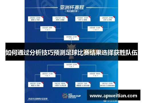 如何通过分析技巧预测足球比赛结果选择获胜队伍